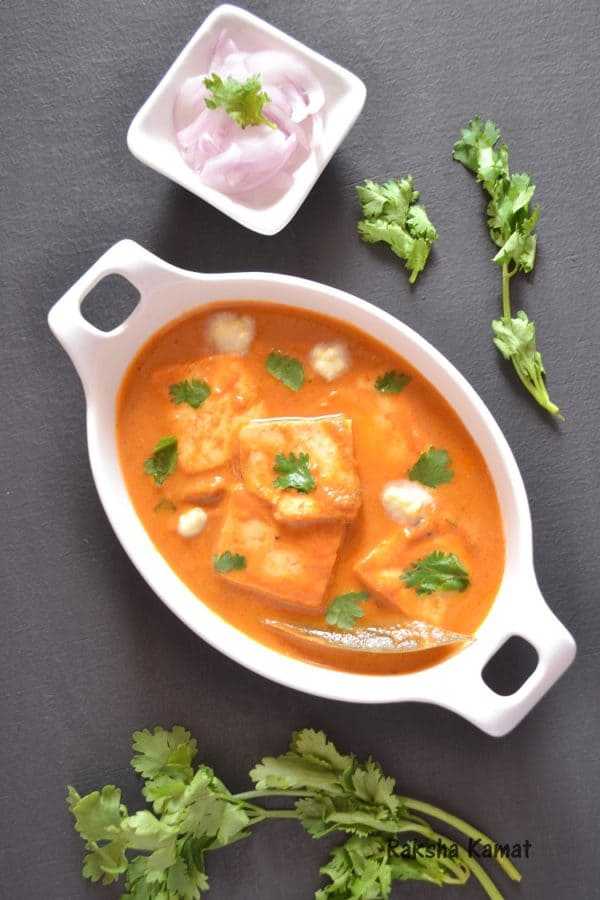 DSC_1228-001 Paneer butter masala, butter paneer masala, butter paneer, paneer makhani