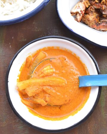 Goan prawns curry with radish, Goan prawns curry, prawns curry, prawn recipe, shrimp recipe, shrimp curry, Goan recipe