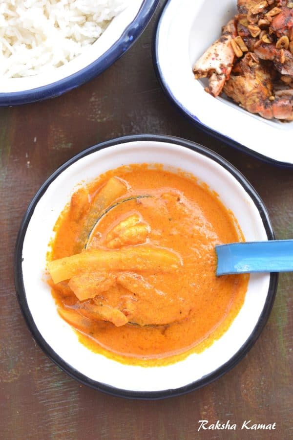 DSC_1291-001 Goan prawns curry with radish, Goan prawns curry, prawns curry, prawn recipe, shrimp recipe, shrimp curry, Goan recipe