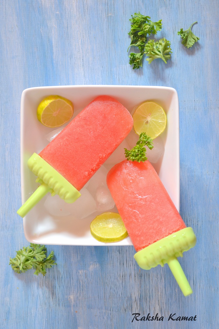 Watermelon Popsicle, Watermelon recipe, Watermelon pops