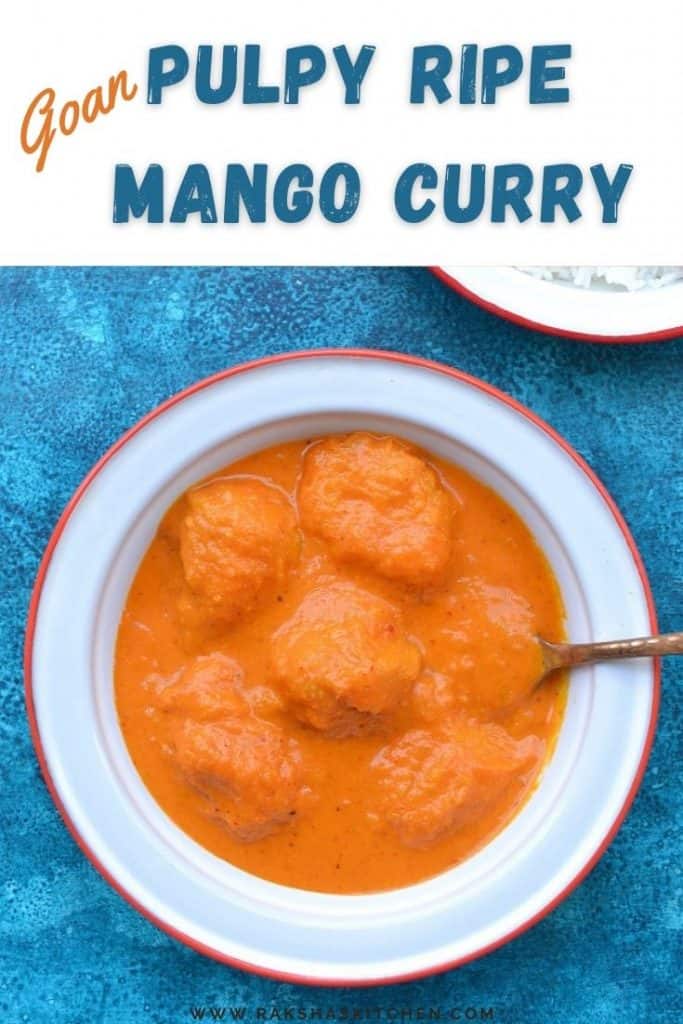 Goan pulpy mango curry