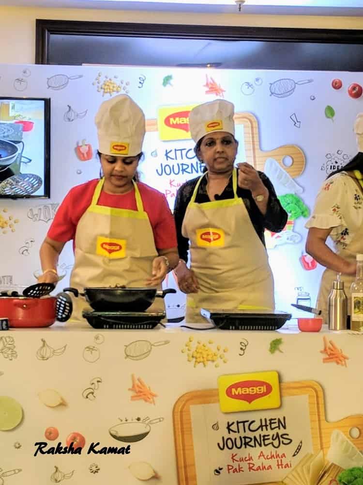 Maggi Kitchen Journey, RIta Shinde, Raksha's Kitchen, Cook off in Goa