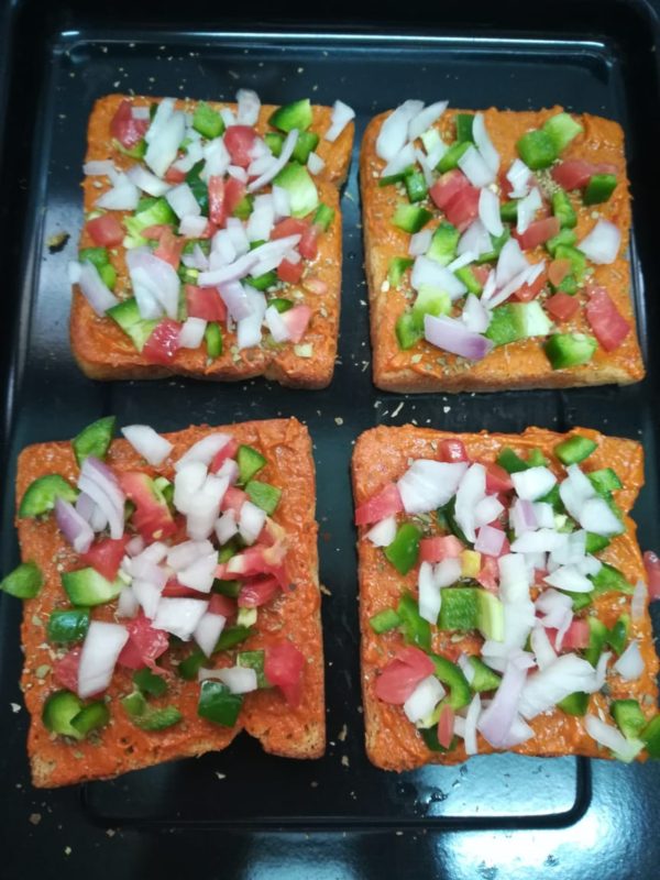 Bread Pizza Raksha's Kitchen