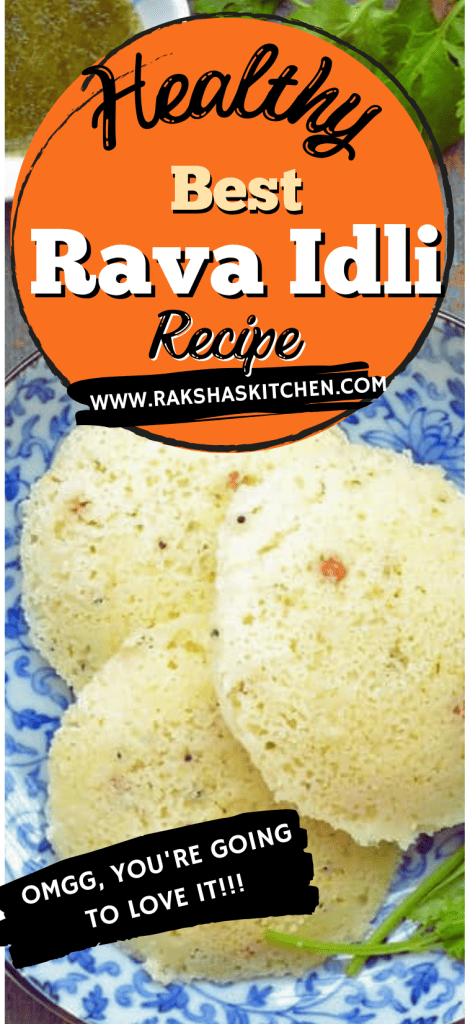 healthy rava idli recipe