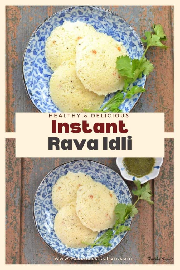 healthy and delicious semolina idli