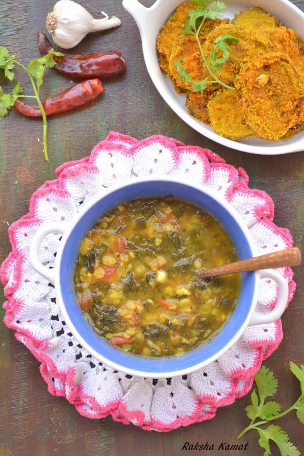 MoringaDal2493 moringa dal, drumstick leaves dal, lentils and moringa curry, lentils and moringa, moringa and lentil soup, moringa curry, moringa recipe