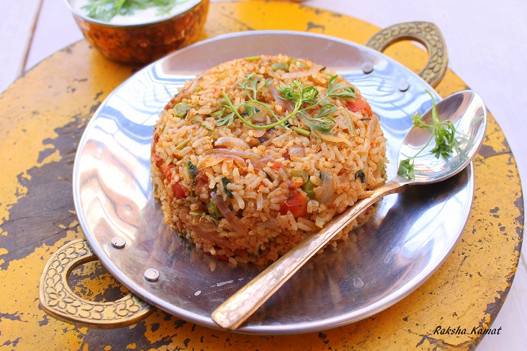 Tava pulao recipe. tava pulao, pav bhaji pulao, pulao on tava