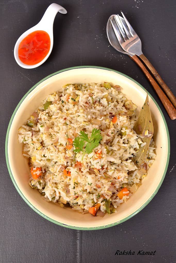 Egg fried rice, egg rice, chinese rice