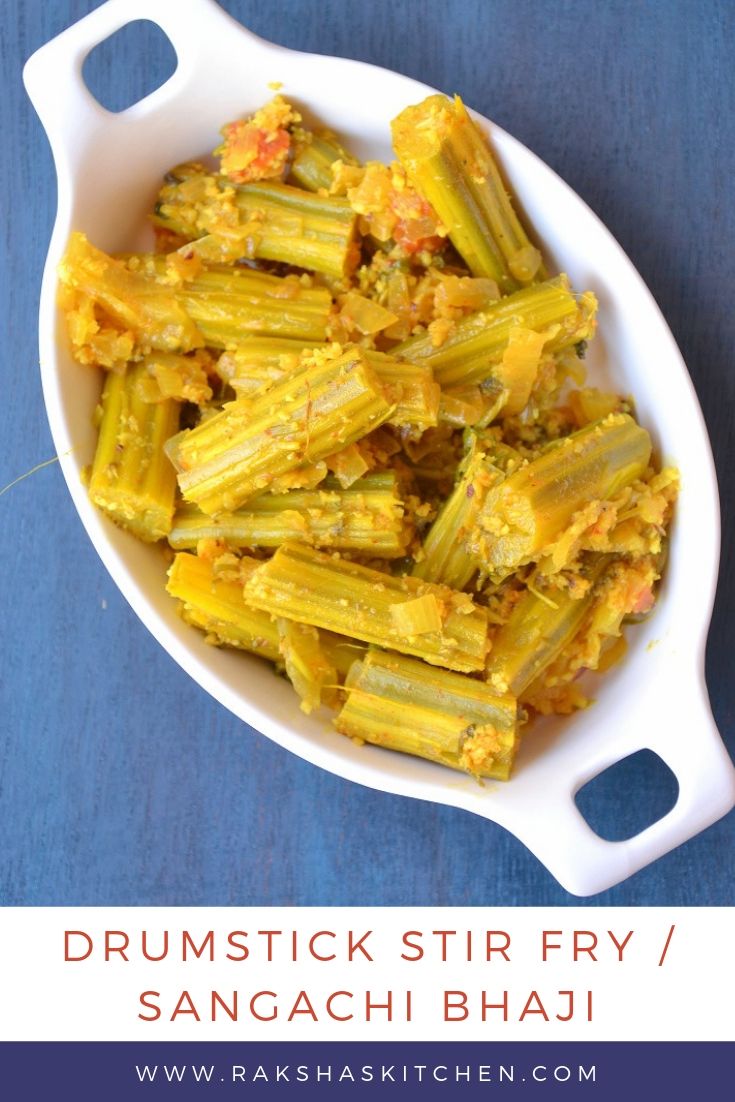 Drumsticks Subzi Goan Sangachi Bhaji Raksha's Kitchen