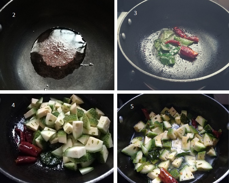 Teasel gourd recipe step by step