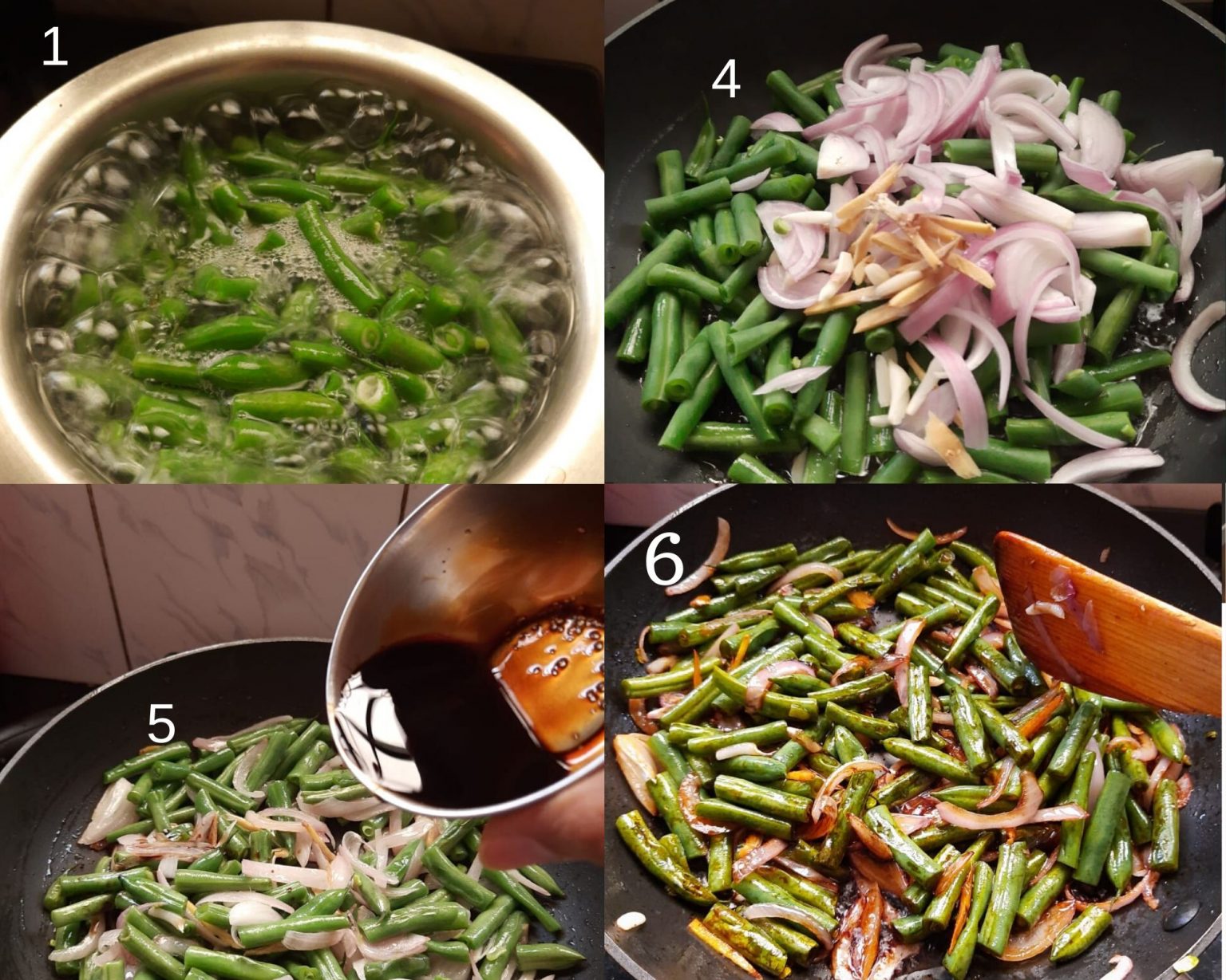 Stir Fried Green Beans Raksha's Kitchen
