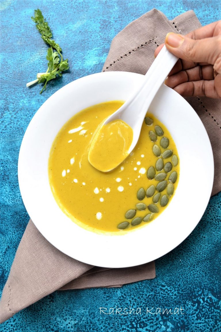 Pumpkin Soup With Coconut Milk Raksha's Kitchen