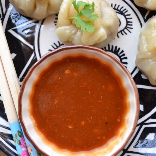 Momo Chutney Momo Dipping Sauce Raksha's Kitchen