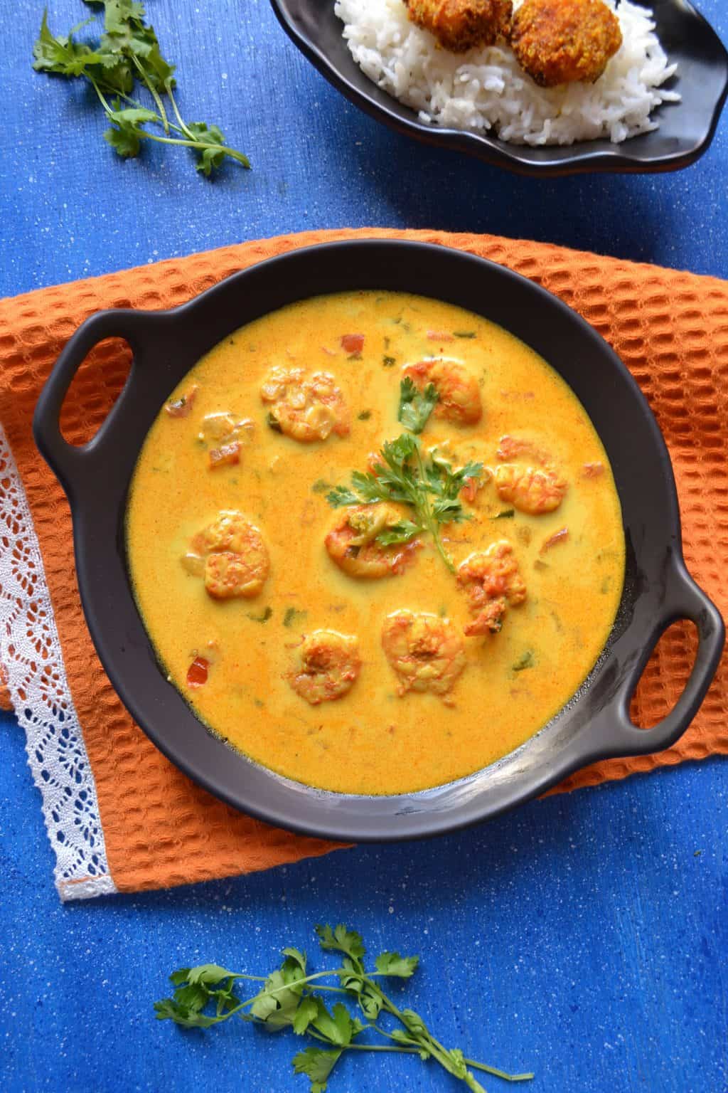 Coconut Shrimp Curry Raksha's Kitchen