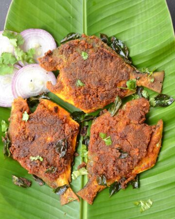 Pomfret masala fry