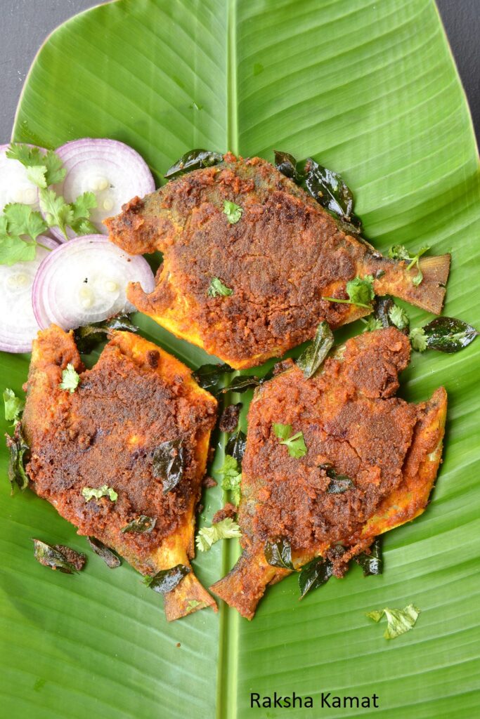 Pomfret masala fry