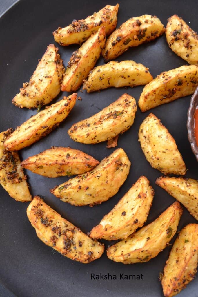 Potato wedges in air fryer