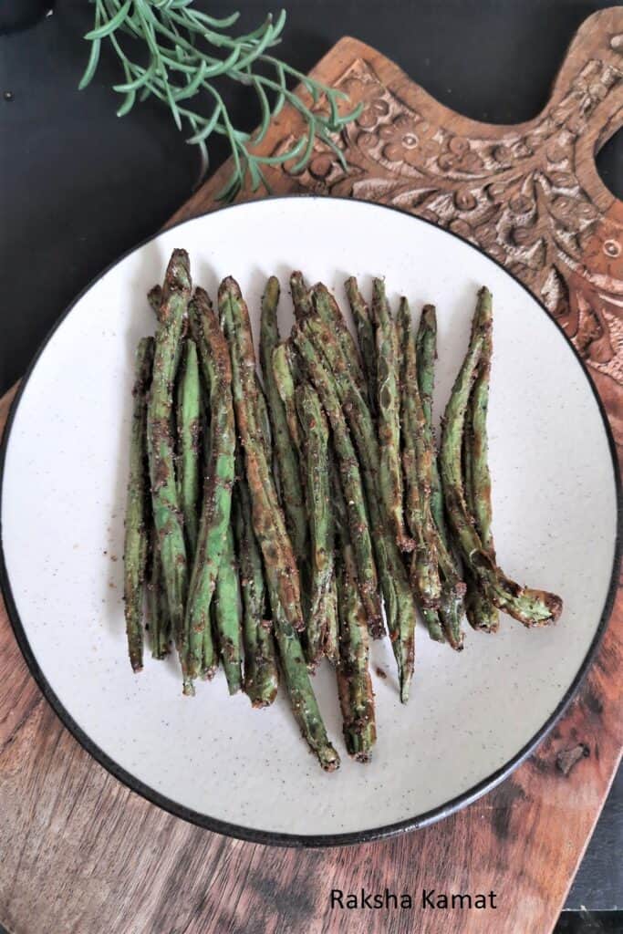 green beans with garlic in air fryer