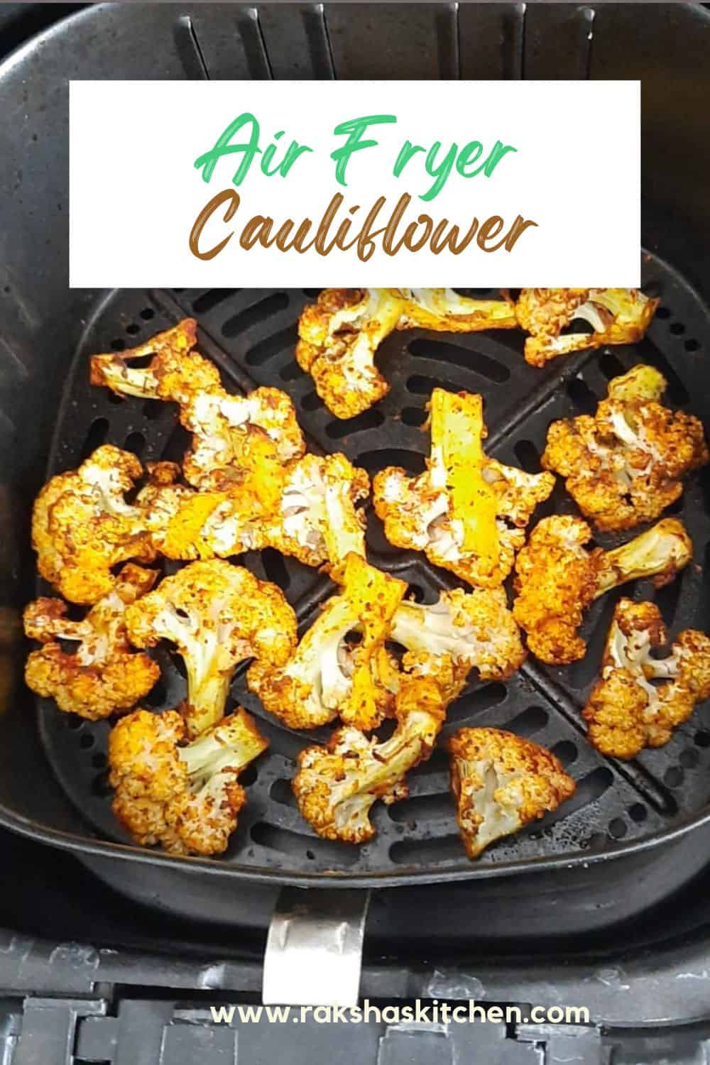 Air Fryer Cauliflower 