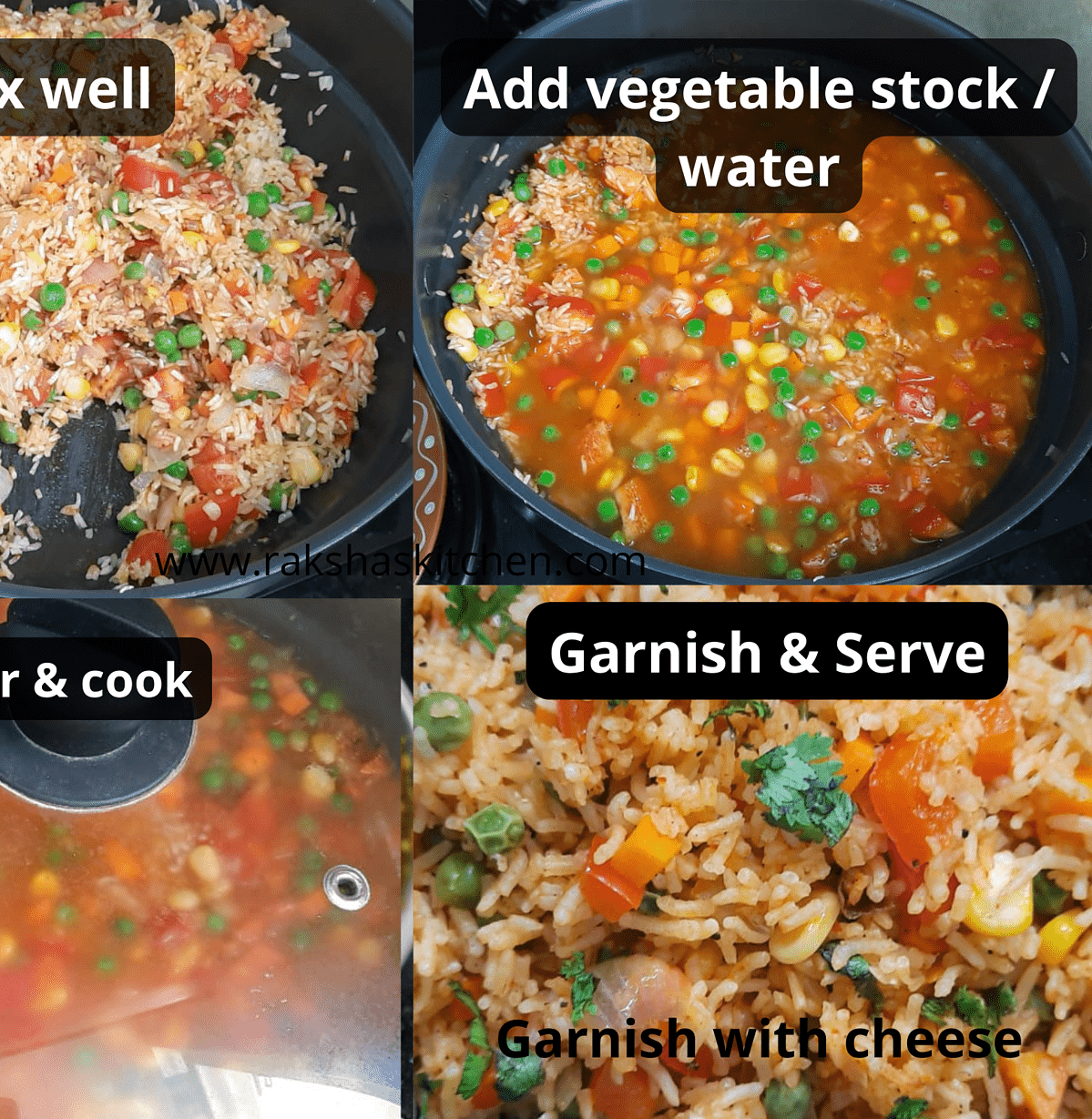 Mexican Rice Raksha's Kitchen