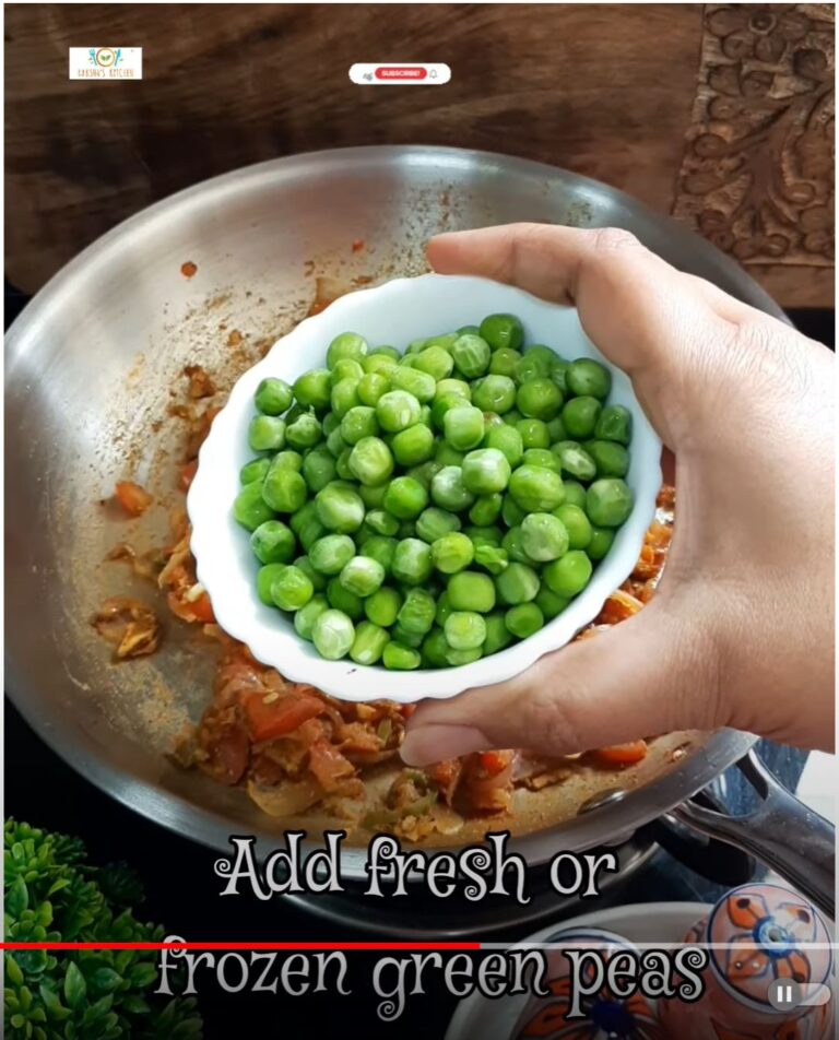 Green Peas Stir Fry Raksha's Kitchen