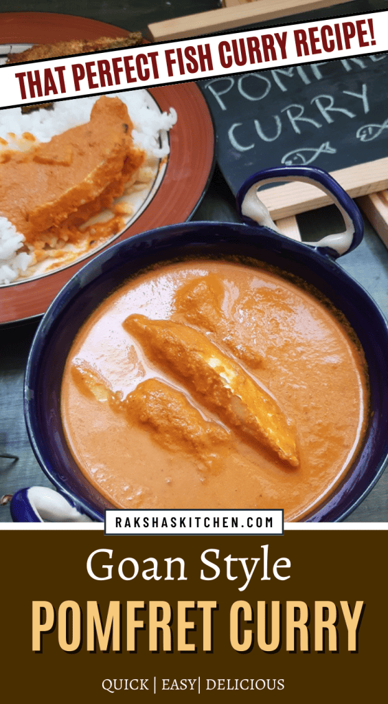 Goan style pomfret curry