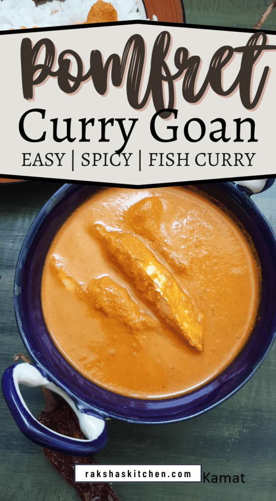 spicy Goan pomfret curry