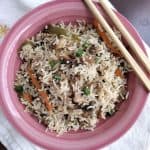 mushroom fried rice