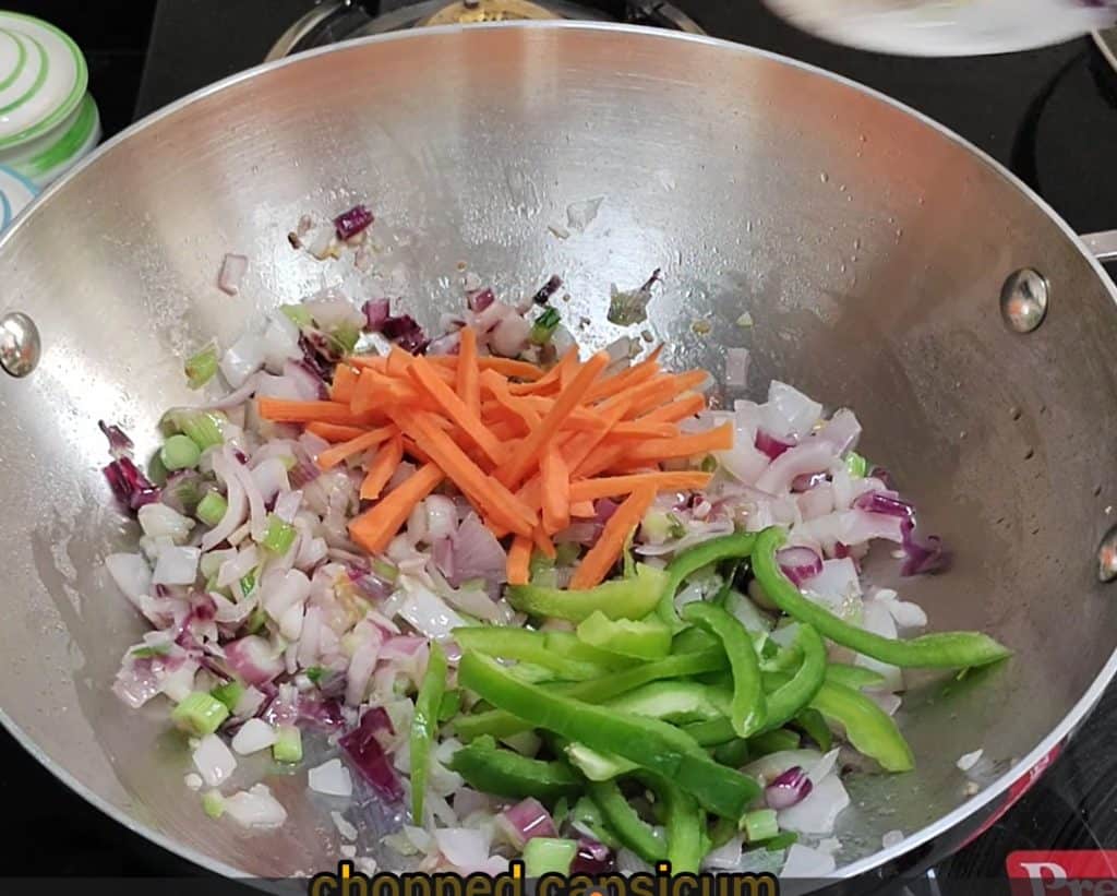 add vegetables