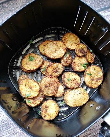 air fryer potato slices