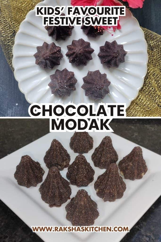 Chocolate Rava Modak – Festive Sweet for Kids & Adults