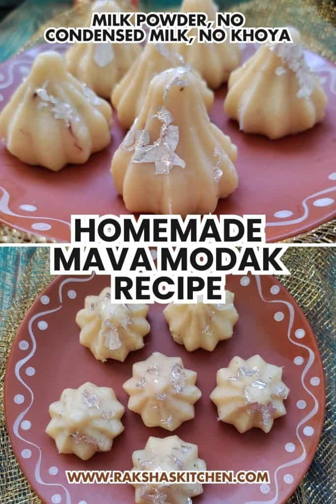 Homemade Mava Modaks