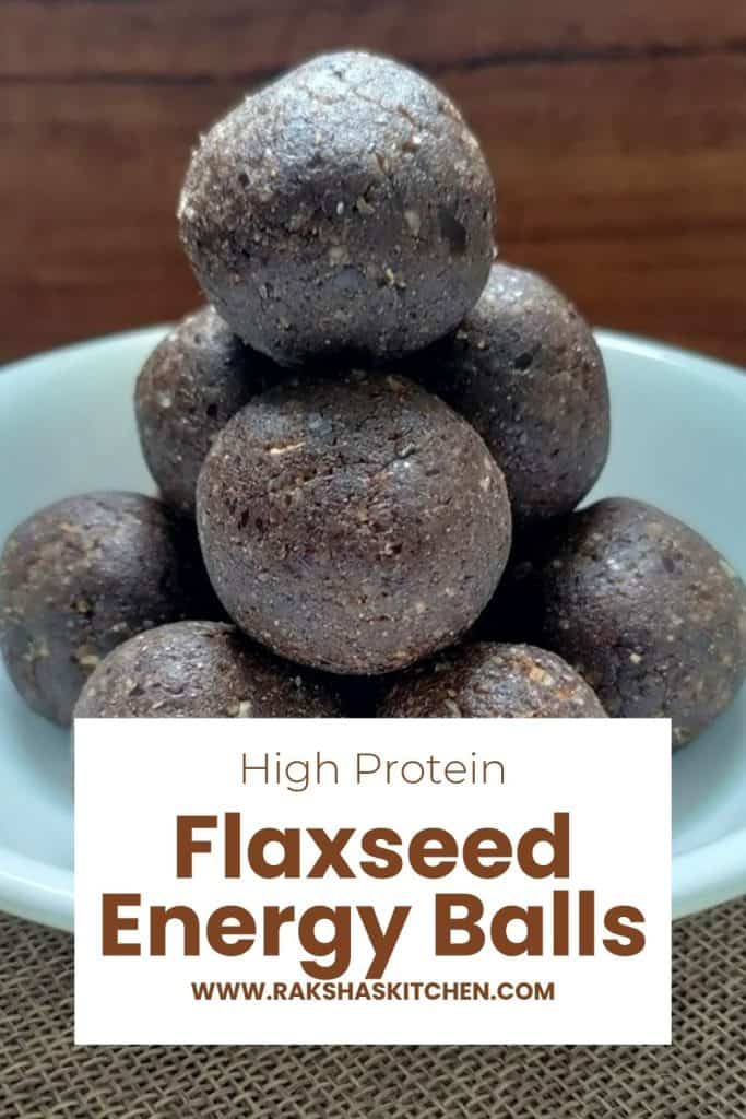 No bake protein energy balls in a bowl, perfect for clean eating and high protein meals.