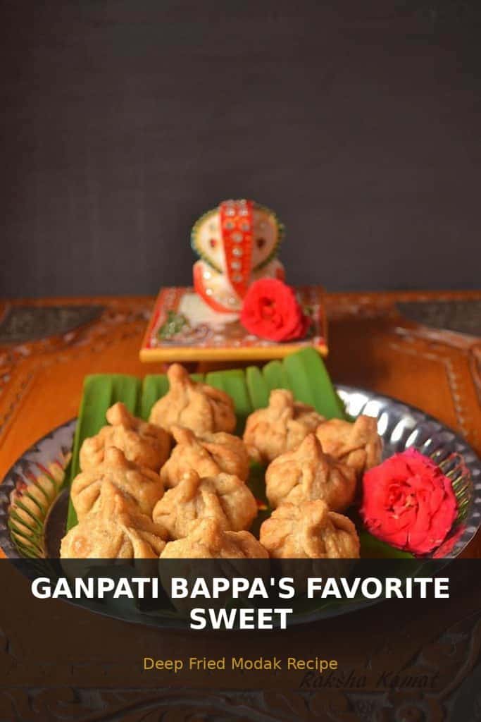 Ganpati Bappa's Favorite Sweet | Deep Fried Modak Recipe