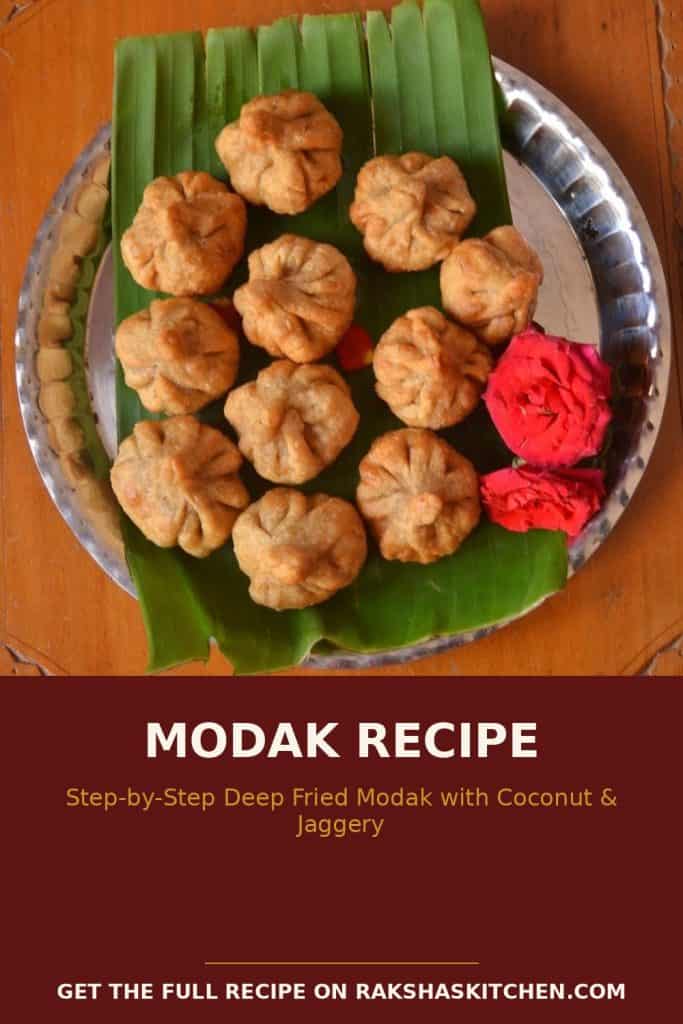 Modak Recipe | Step-by-Step Deep Fried Modak
