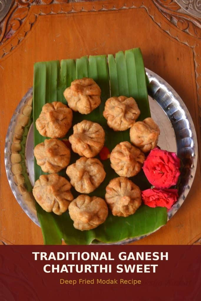 Traditional Ganesh Chaturthi Sweet | Deep Fried Modak